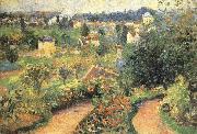 Camille Pissarro Lush garden Spain oil painting artist